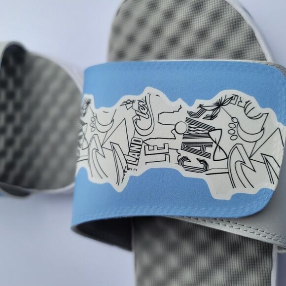 Cleveland Cavaliers Slides Size 13  Cavs NBA Basketball iSlide Sandals  The Land - Picture 3 of 8